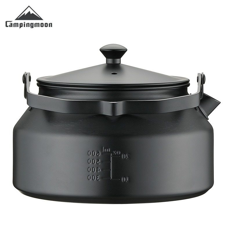 Coffee Equipment For Camping - CAMPINGMOON BKSW-1 ชุดอุปกรณ์ทำอาหารสำหรับแคมป์ปิ้ง กาน้ำชาสแตนเลส กาต้มน้ำกาแฟแบบพกพา สำหรับปิกนิกและกิจกรรมกลางแจ้ง