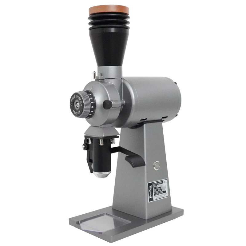 เครื่องบดกาแฟไฟฟ้าแบบปรับได้ อ - Coffee Grinder Burr Flat บทวิจารณ์และราคา