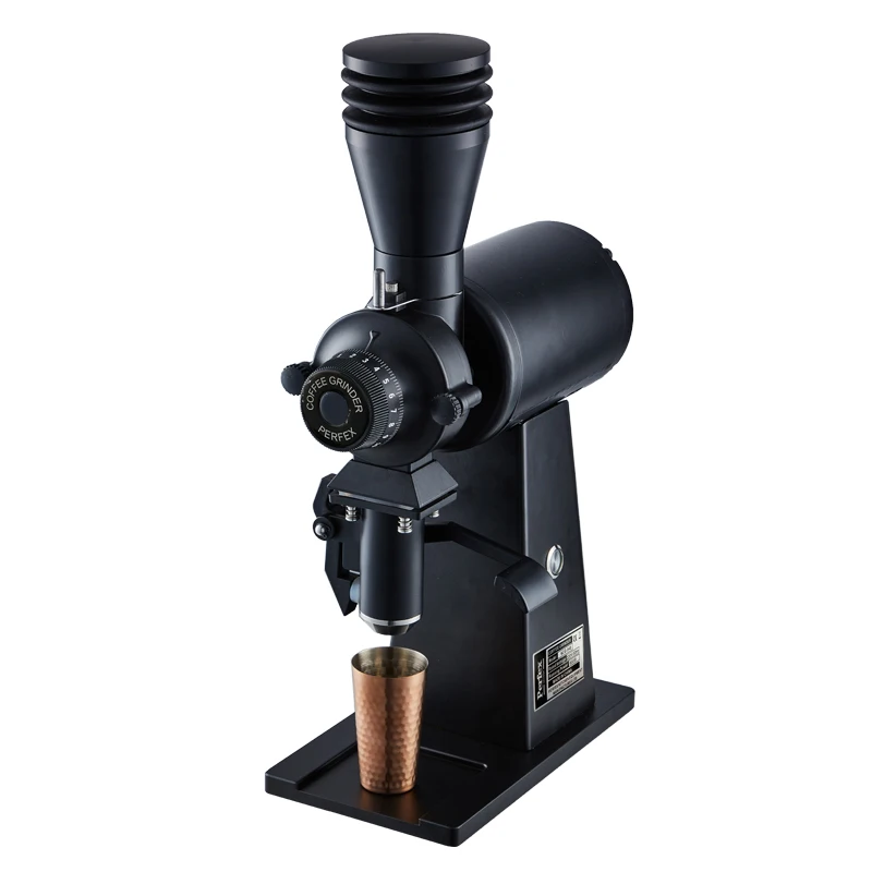เครื่องบดกาแฟไฟฟ้าแบบปรับได้ อ - Coffee Grinder Burr Flat บทวิจารณ์และราคา