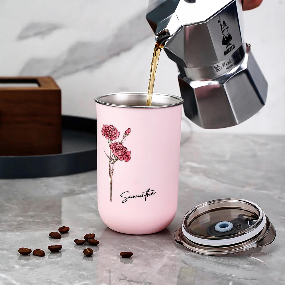 แก้วกาแฟลายดอกไม้ตามเดือนเกิดแ - Coffee Equipment For Camping บทวิจารณ์และราคา
