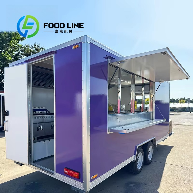 รถพ่วงขายอาหารเคลื่อนที่แบบกำห - Coffee Van Equipment บทวิจารณ์และราคา